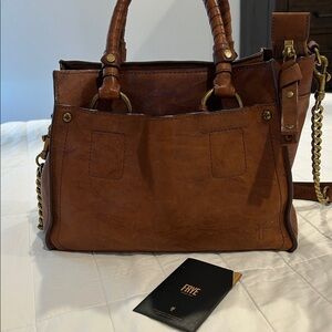 Frye Demi Large Leather Satchel
